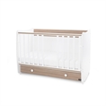 Bed DREAM NEW 60x120 white+amber /removed front panels/